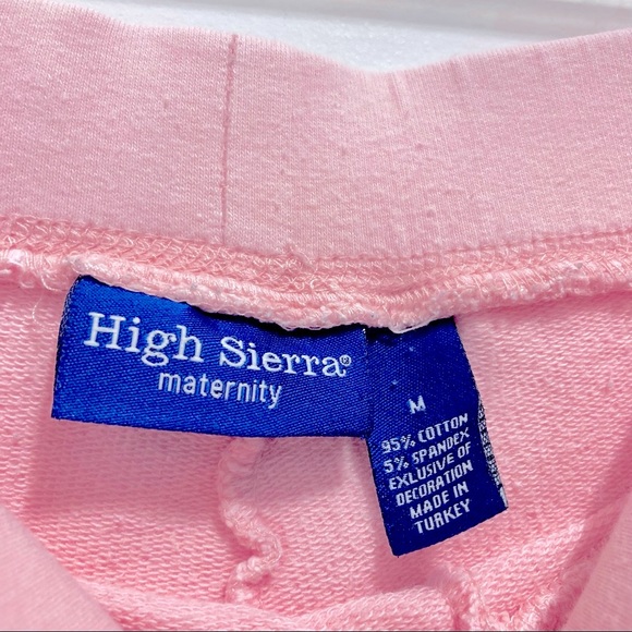 High Sierra Women’s Pink Soft Cotton Wide Leg Sweatpants - Picture 4 of 7